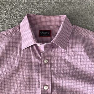 Untuckit Mens Small Cotton Short Sleeve Shirt